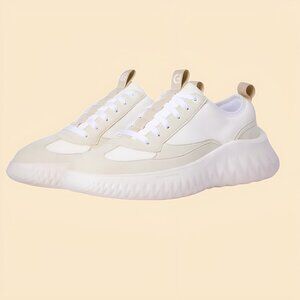 COLE HAAN Women's Generation Zerogrand 2.0 T-Toe, WHITE BIRCH Suede, Size 10.5